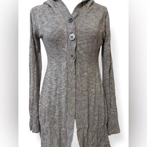 Lola Charcoal Cardigan Sweater